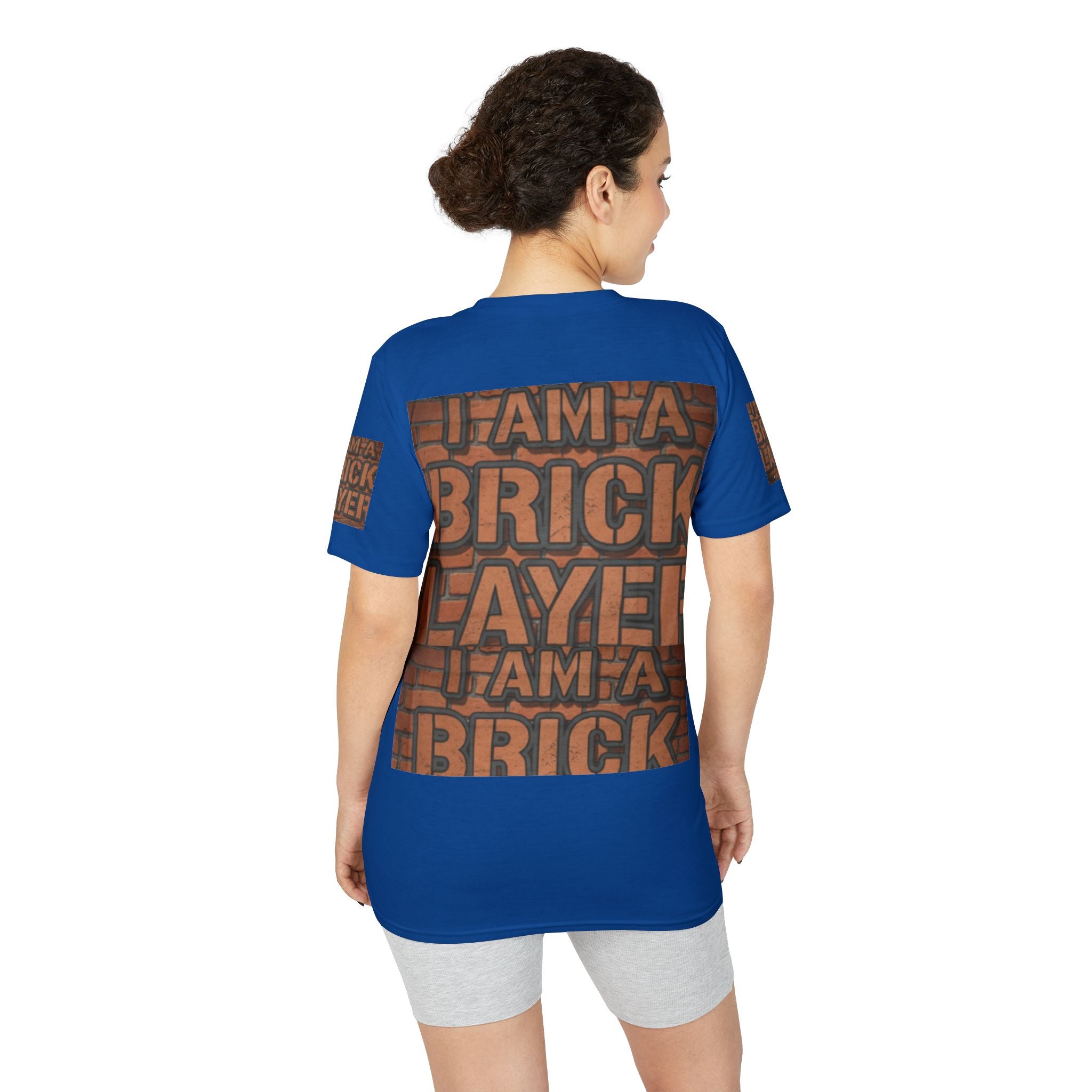 Bricklayer Graphic T-Shirt — "I Am a Bricklayer" Construction Worker Tee