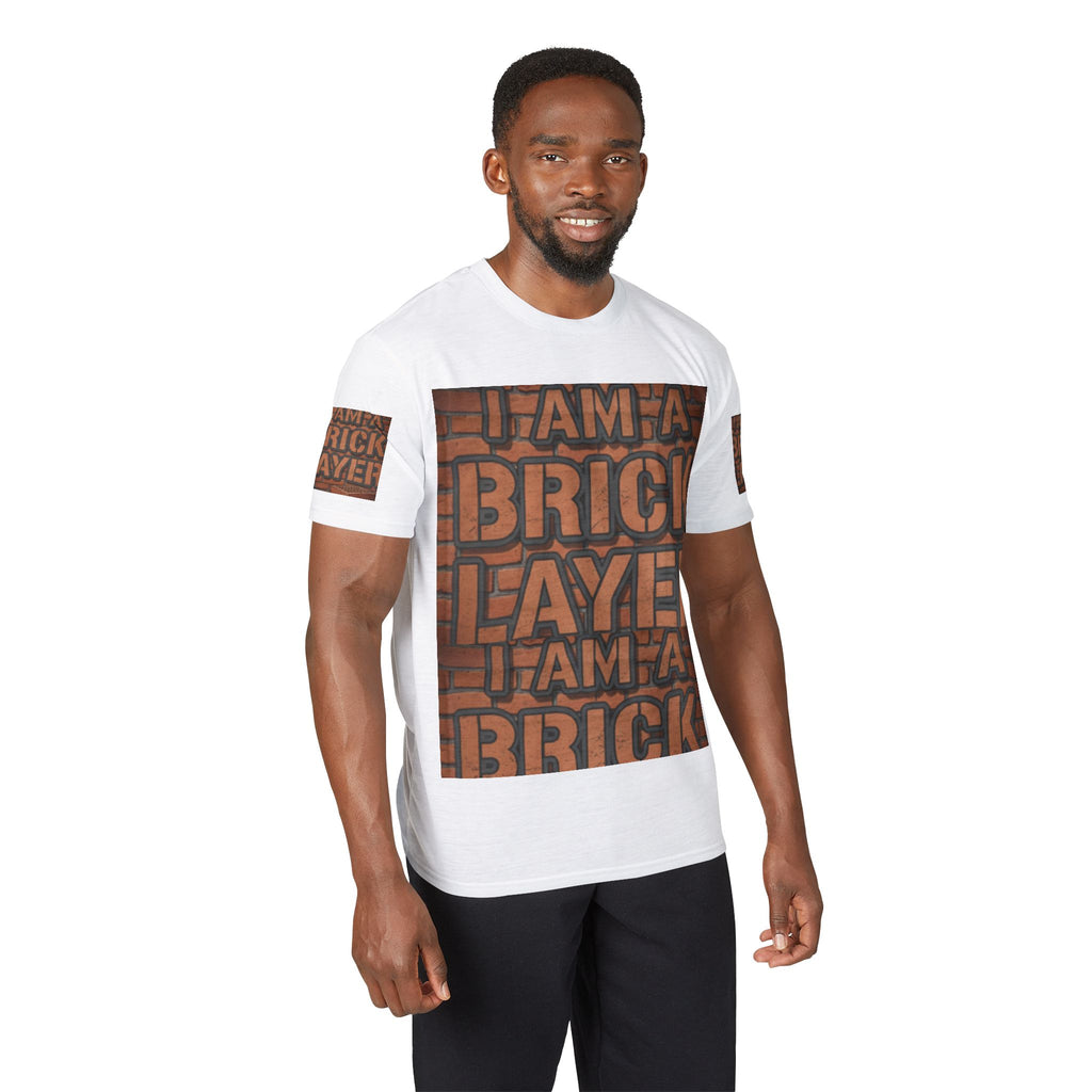 Bricklayer Graphic T-Shirt — "I Am a Bricklayer" Construction Worker Tee