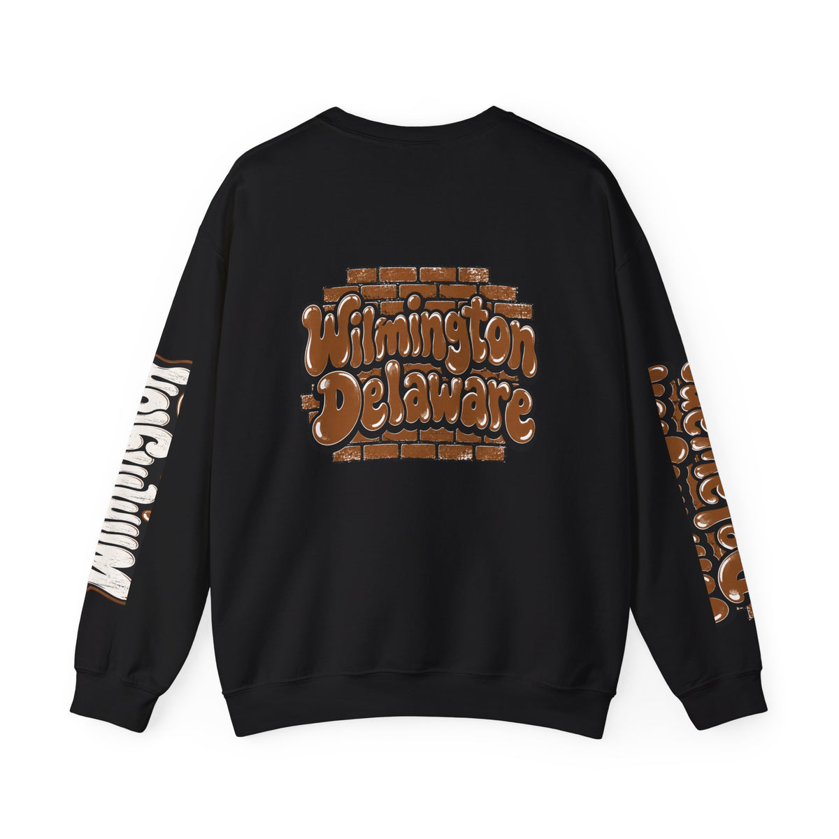 Wilmington Delaware Retro Graphic Sweatshirt