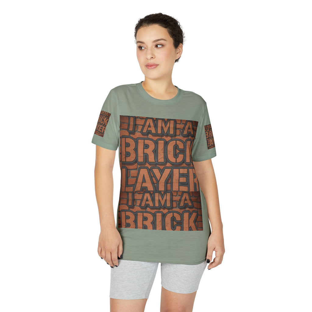 Bricklayer Graphic T-Shirt — "I Am a Bricklayer" Construction Worker Tee