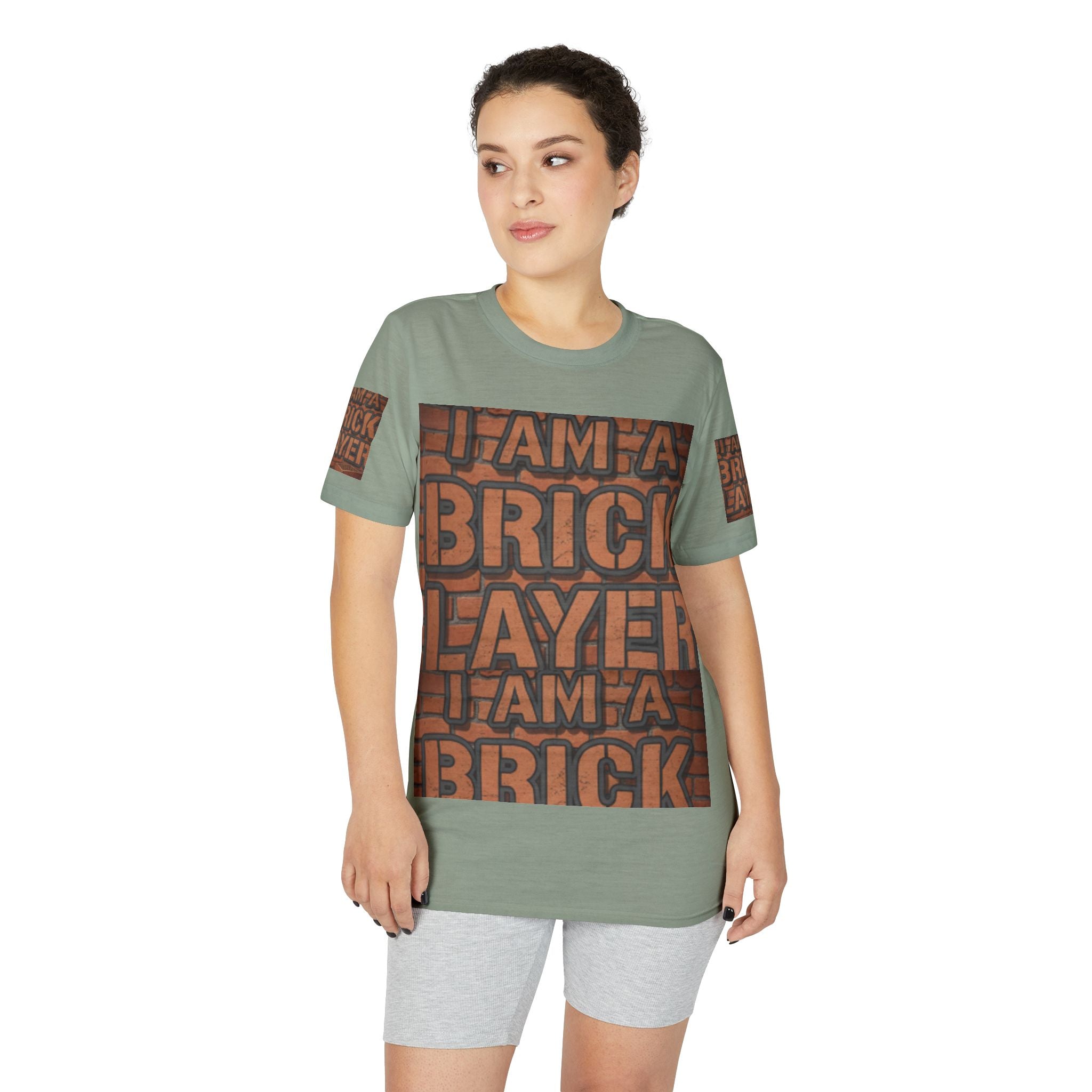 Bricklayer Graphic T-Shirt — "I Am a Bricklayer" Construction Worker Tee