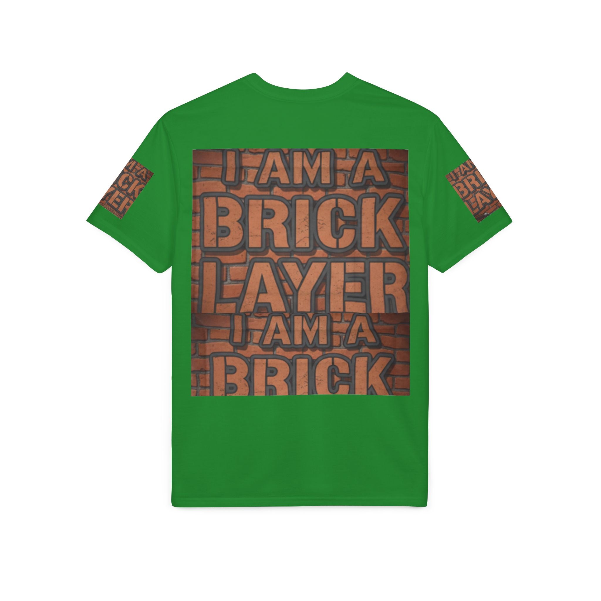 Bricklayer Graphic T-Shirt — "I Am a Bricklayer" Construction Worker Tee
