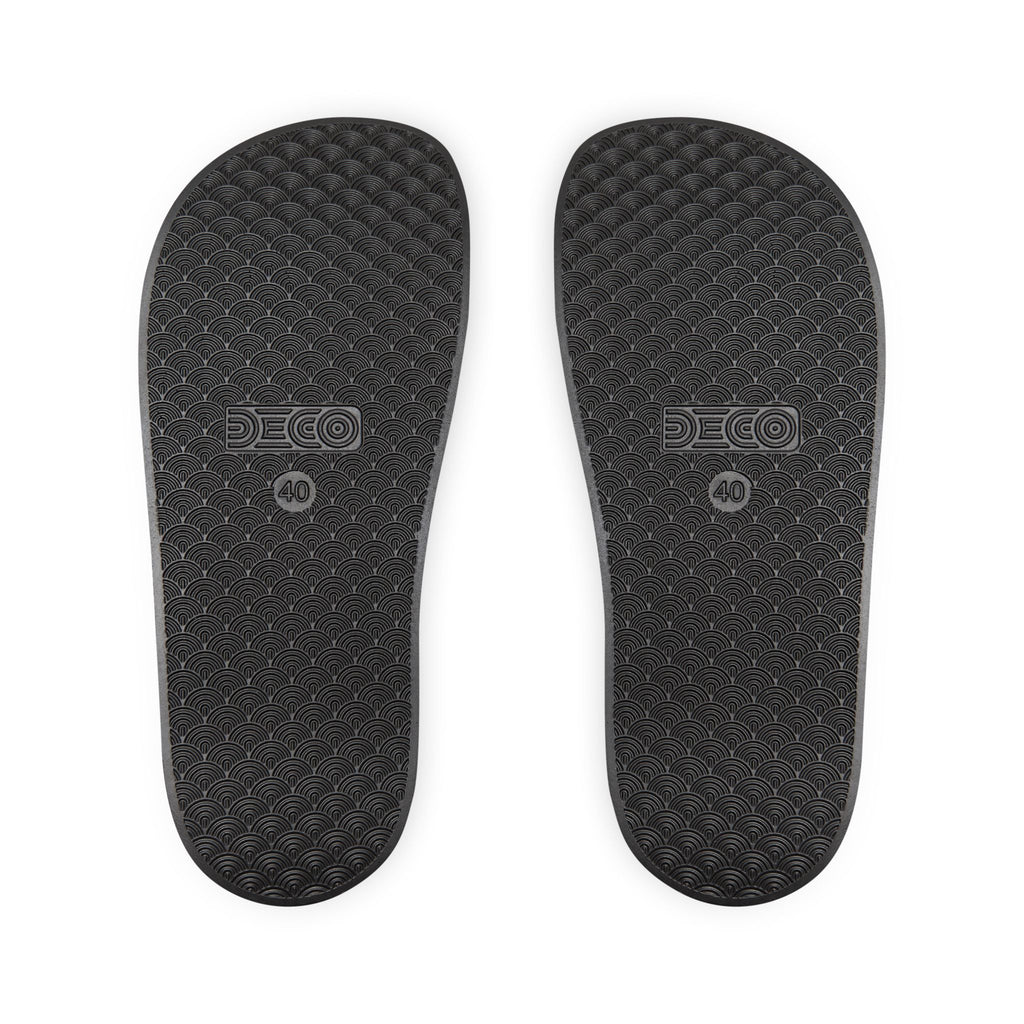 Women's Slide Sandals with Removable Strap — Casual Pool & Beach Slides