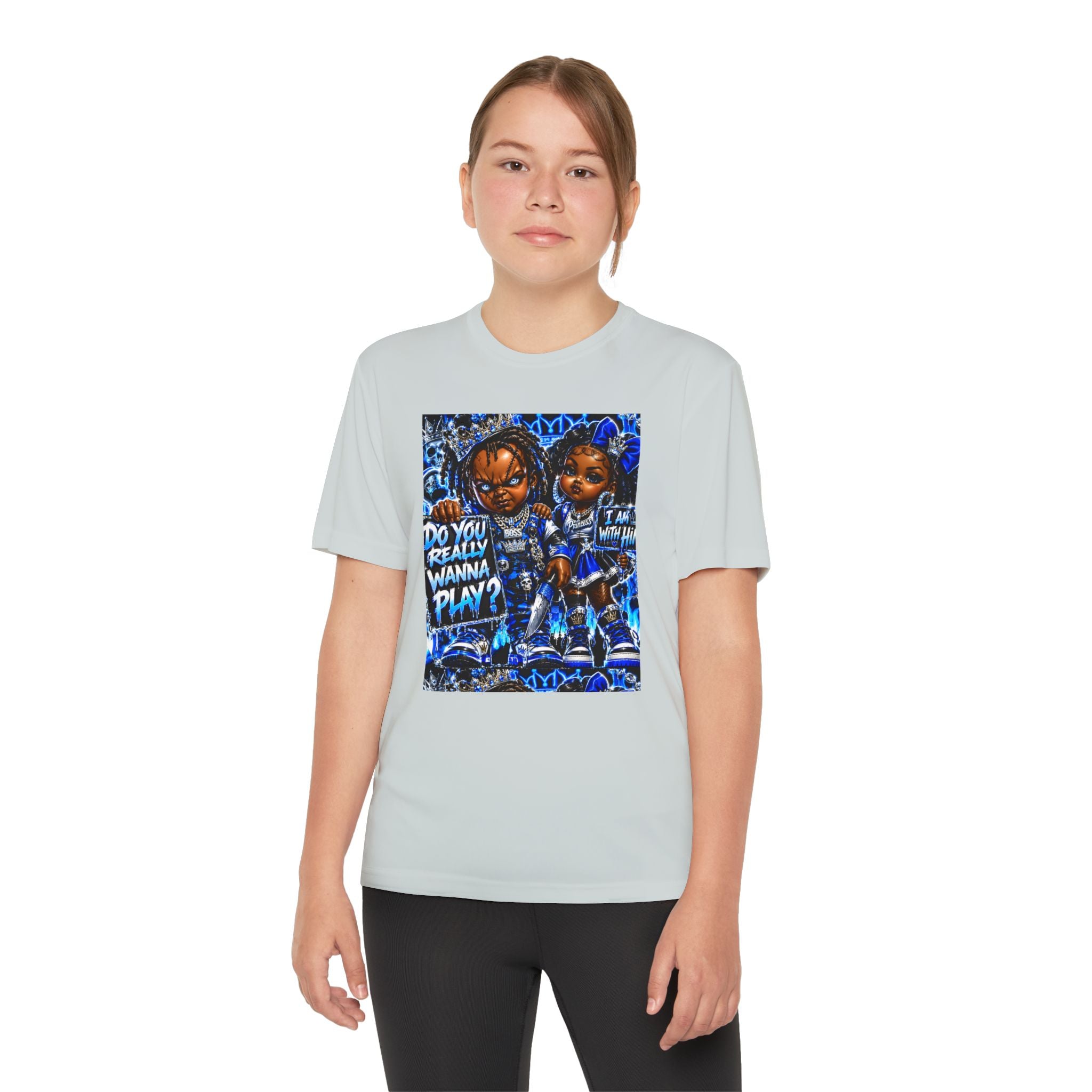 Youth Competitor Tee — 'Do You Really Wanna Play?' Graphic T-Shirt