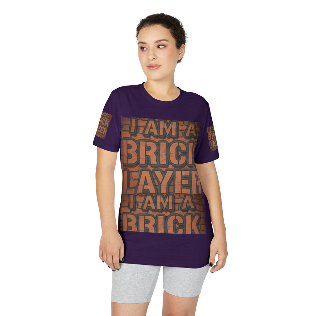 Bricklayer Graphic T-Shirt — "I Am a Bricklayer" Construction Worker Tee