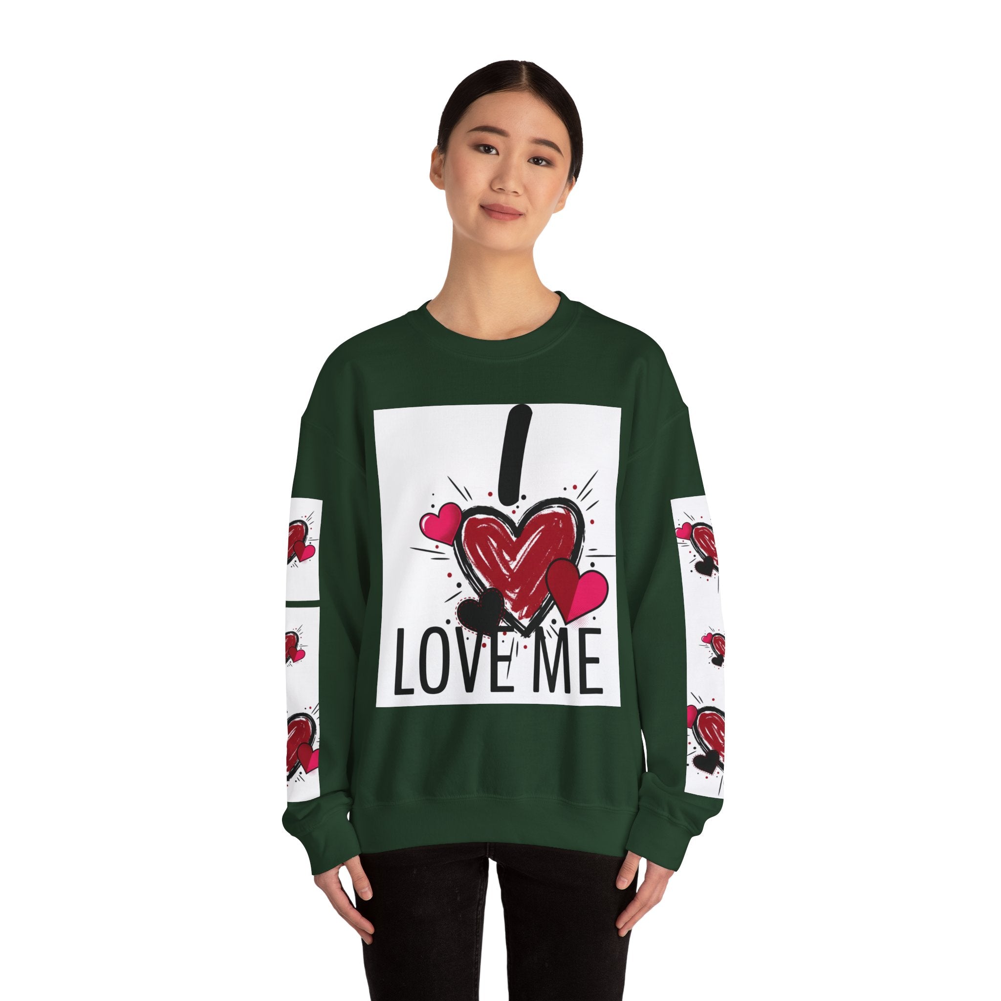 Love Me Heart Crewneck Sweatshirt