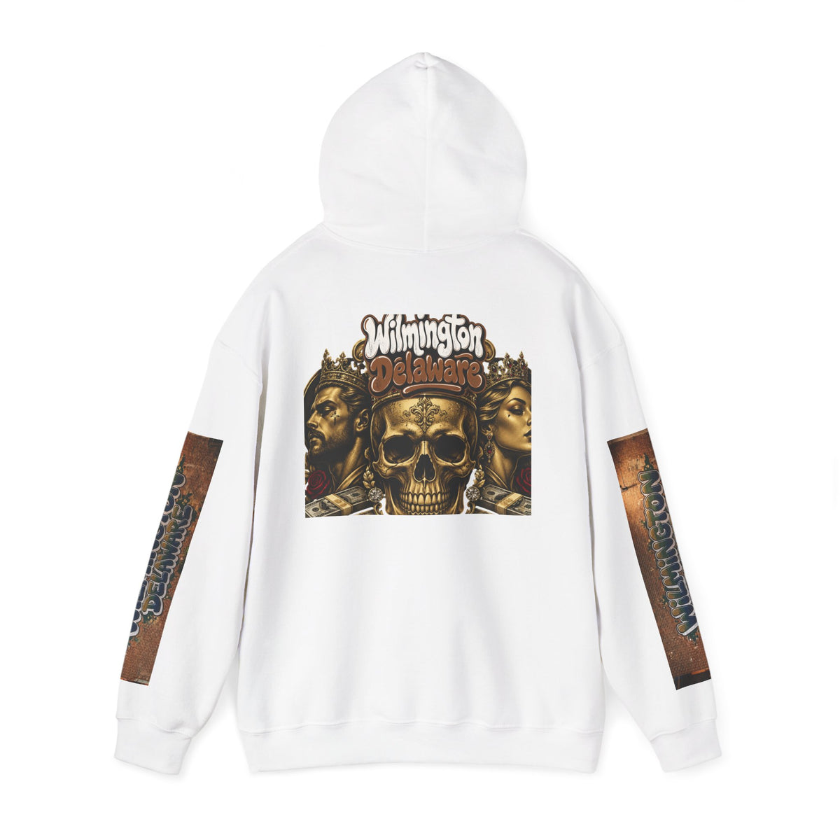 Wilmington Outlaws Western Skull Graphic Hoodie