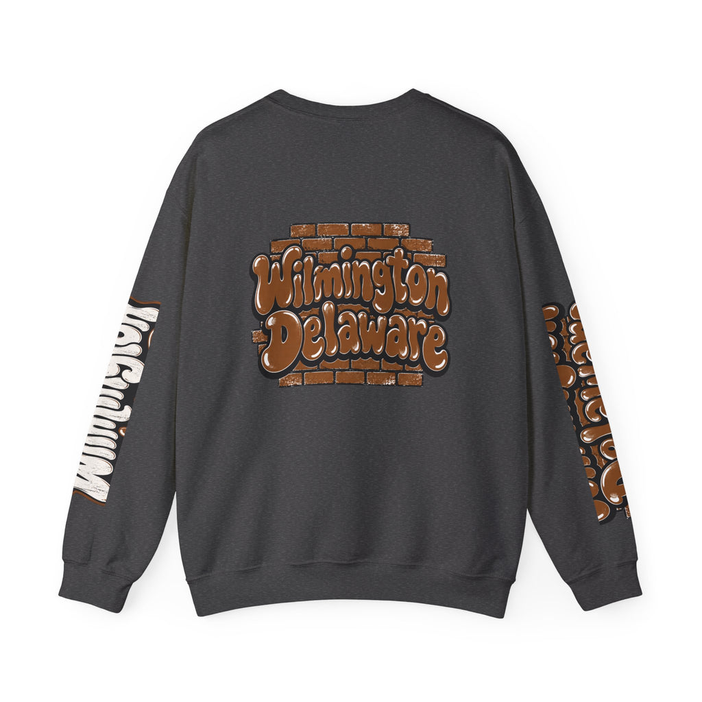 Wilmington Delaware Retro Graphic Sweatshirt