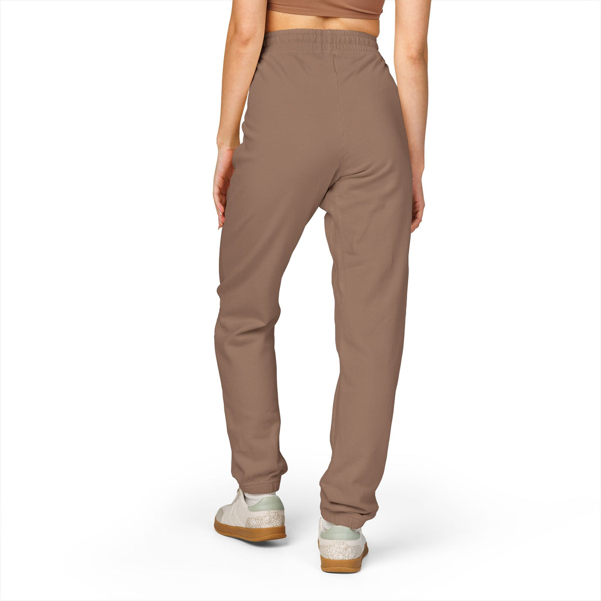 Distressed Graphic Fleece Sweatpants