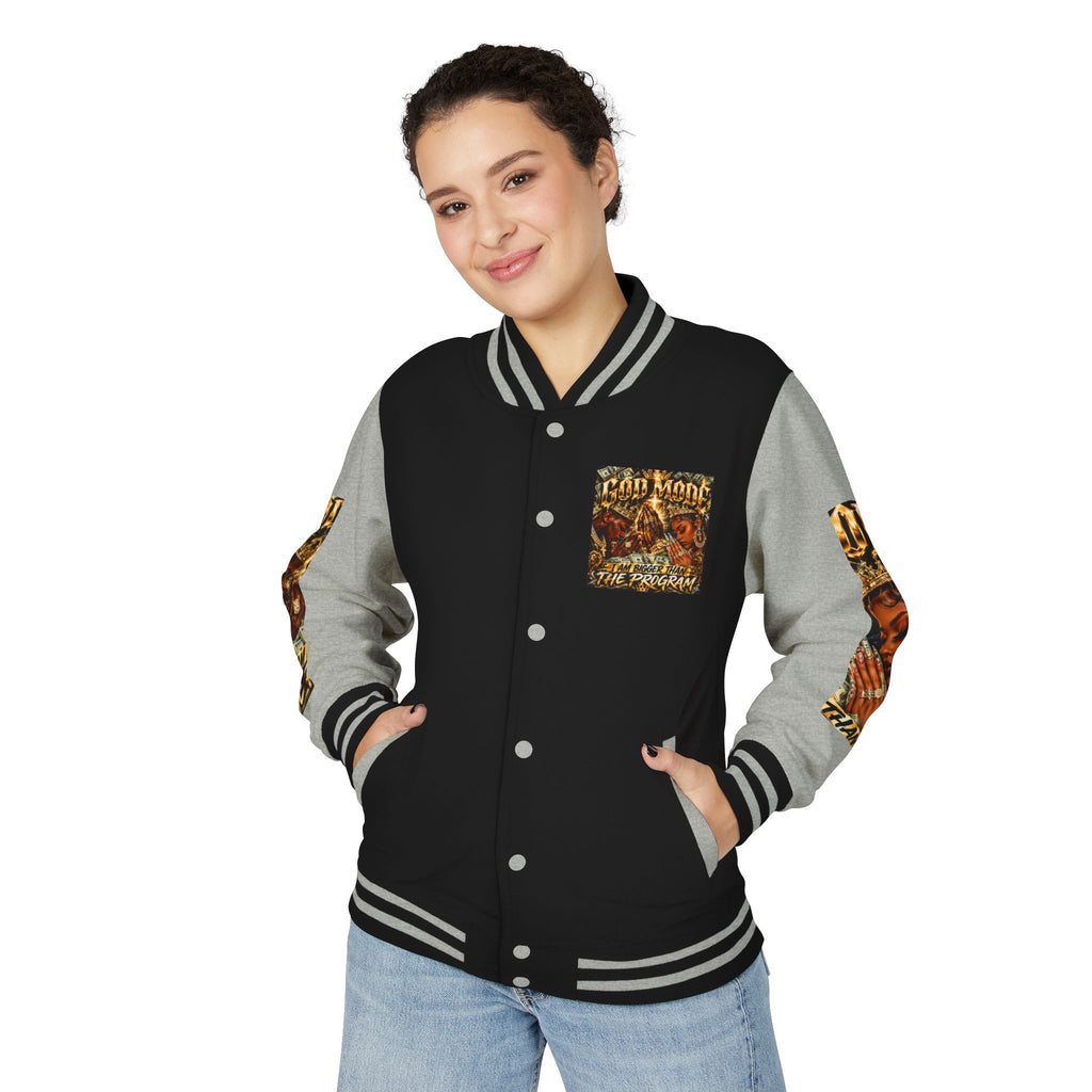 God Motive “I Am Bigger Than the Program” Letterman Jacket