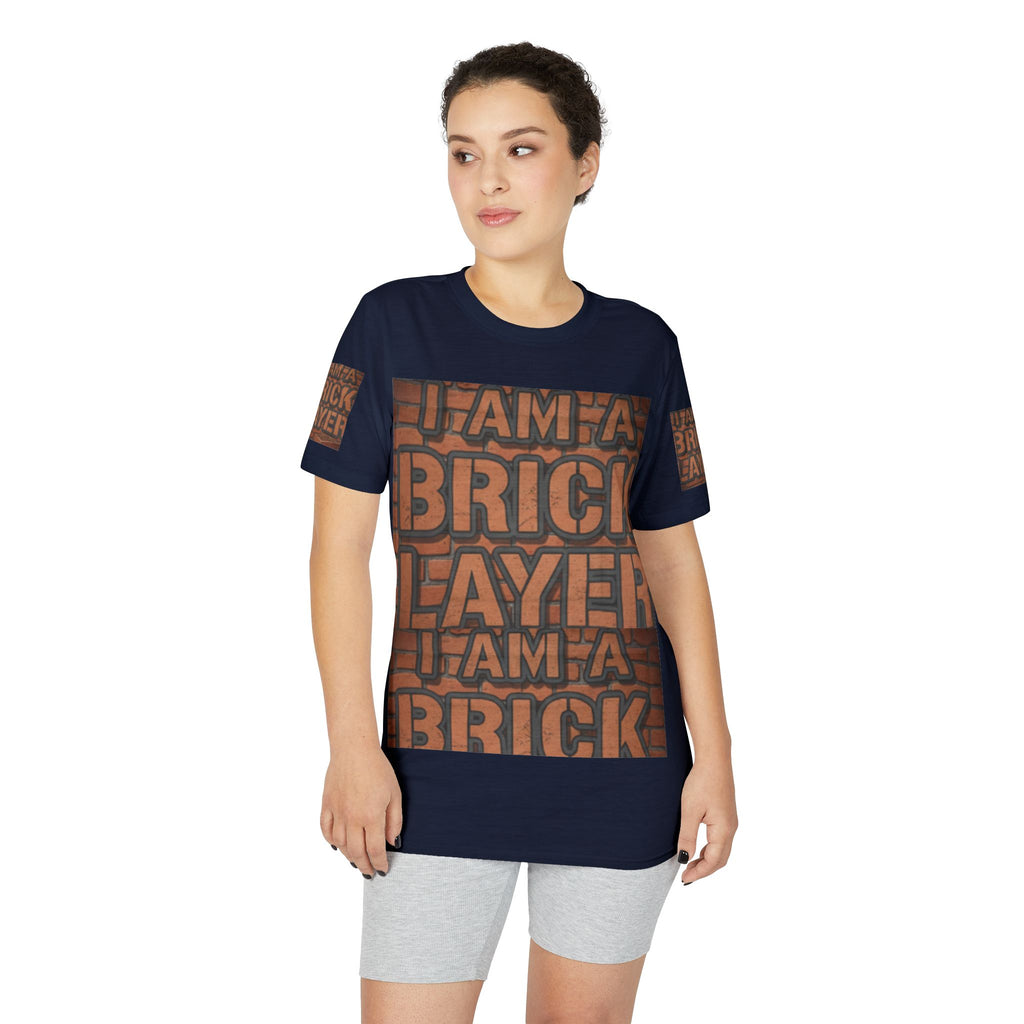 Bricklayer Graphic T-Shirt — "I Am a Bricklayer" Construction Worker Tee