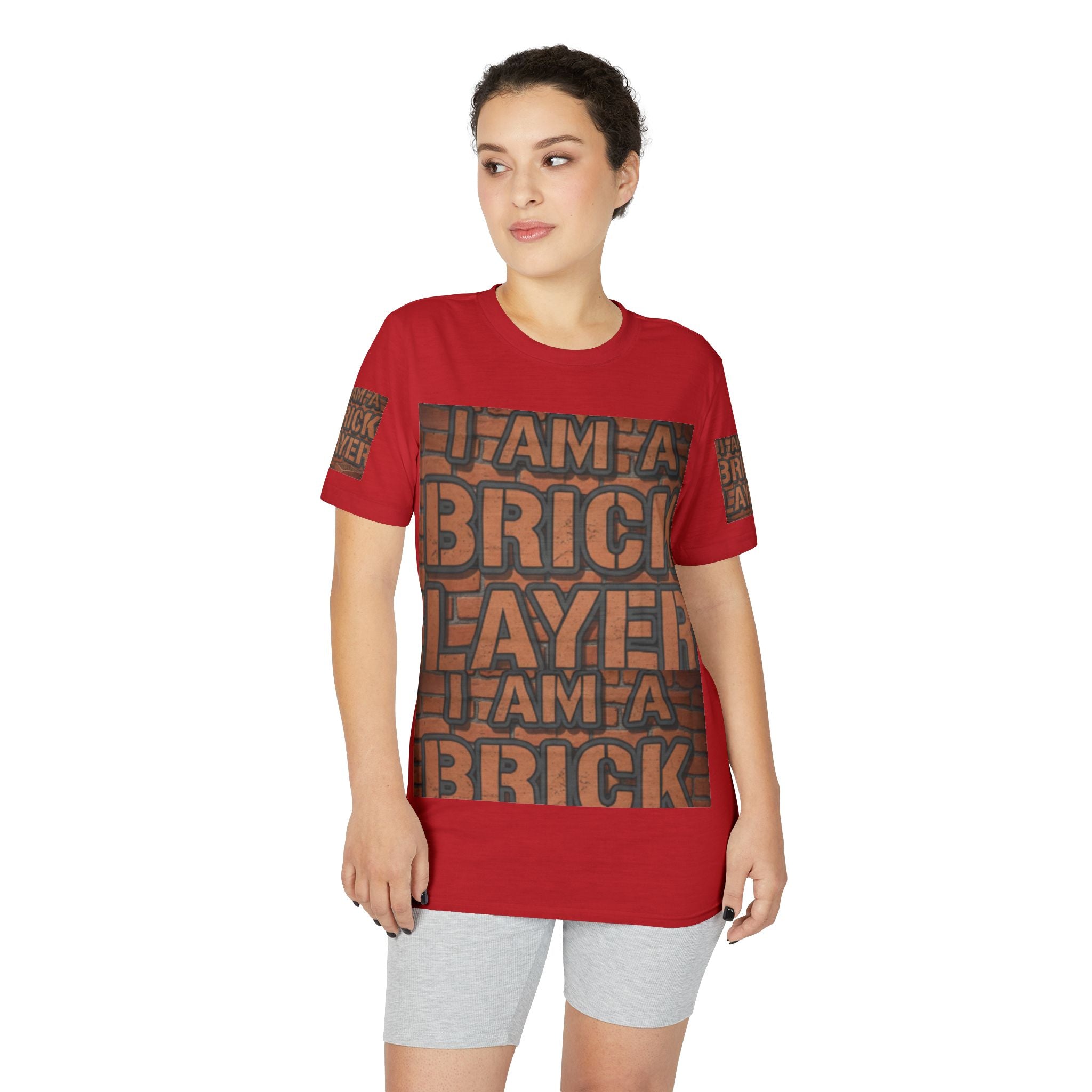 Bricklayer Graphic T-Shirt — "I Am a Bricklayer" Construction Worker Tee