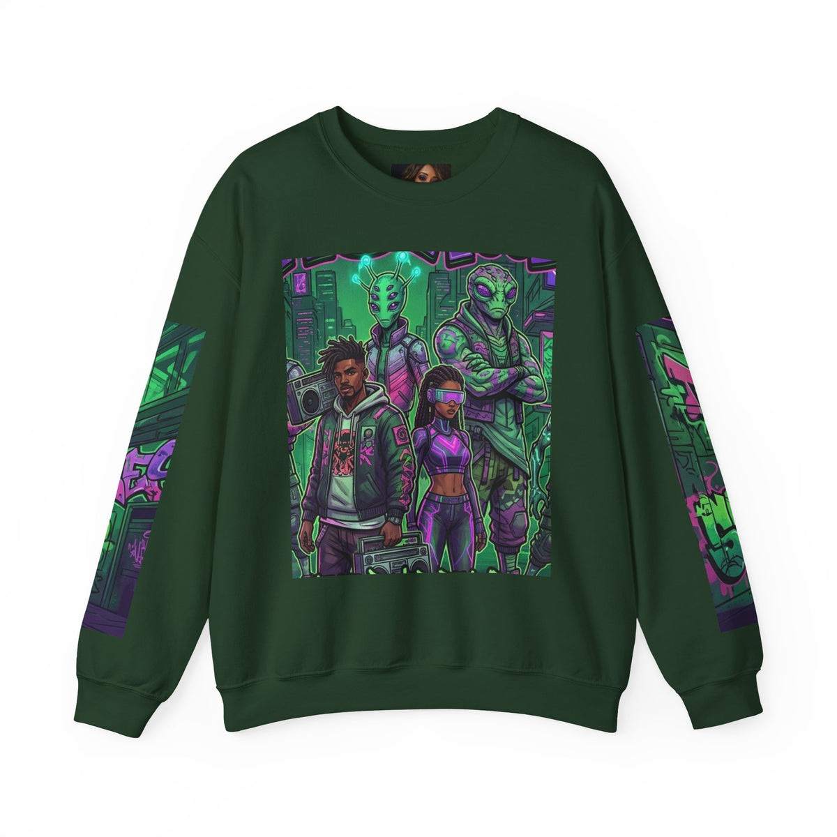 C H O O S Graphic Crewneck Sweatshirt