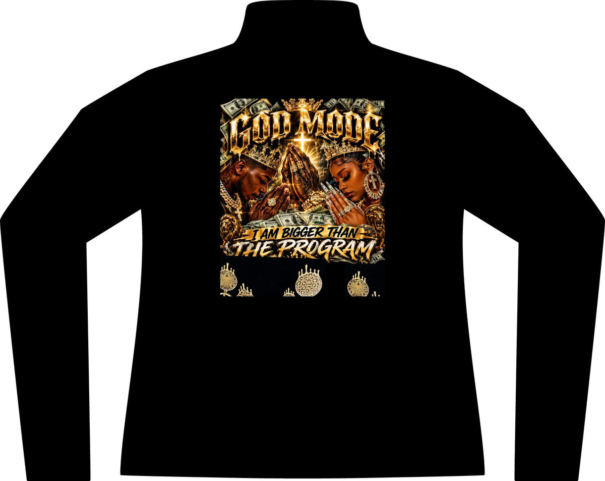 Women’s Full-Zip Practice Jacket with Gold Basketball Graphic