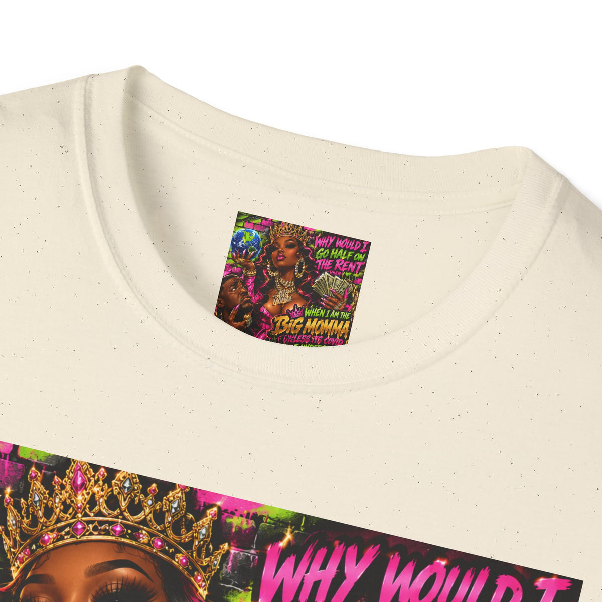 Big Momma Graphic T-Shirt – Bold Retro Hip-Hop Streetwear