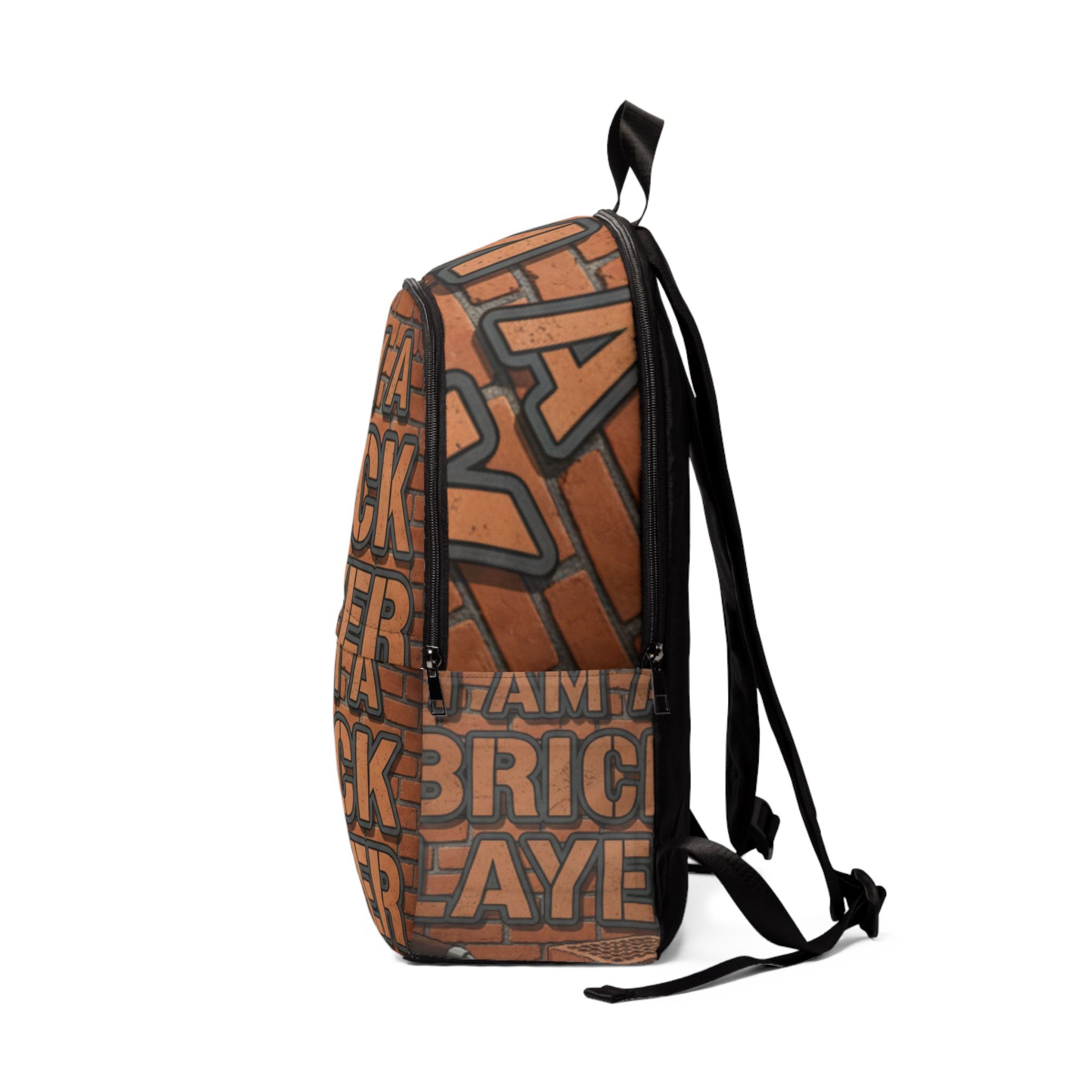 Bricklayer Backpack — "I Am a Bricklayer" Construction Worker Bag