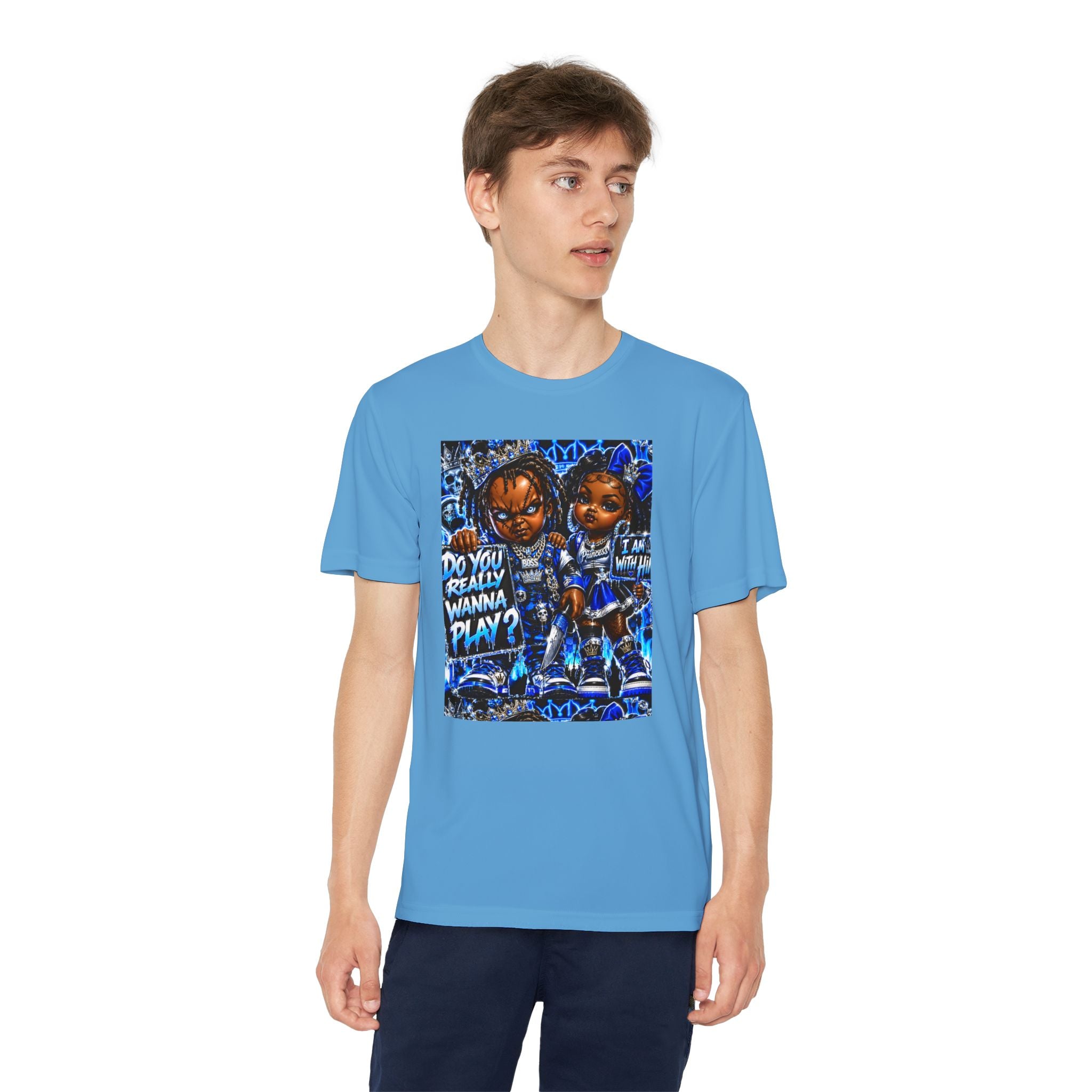 Youth Competitor Tee — 'Do You Really Wanna Play?' Graphic T-Shirt