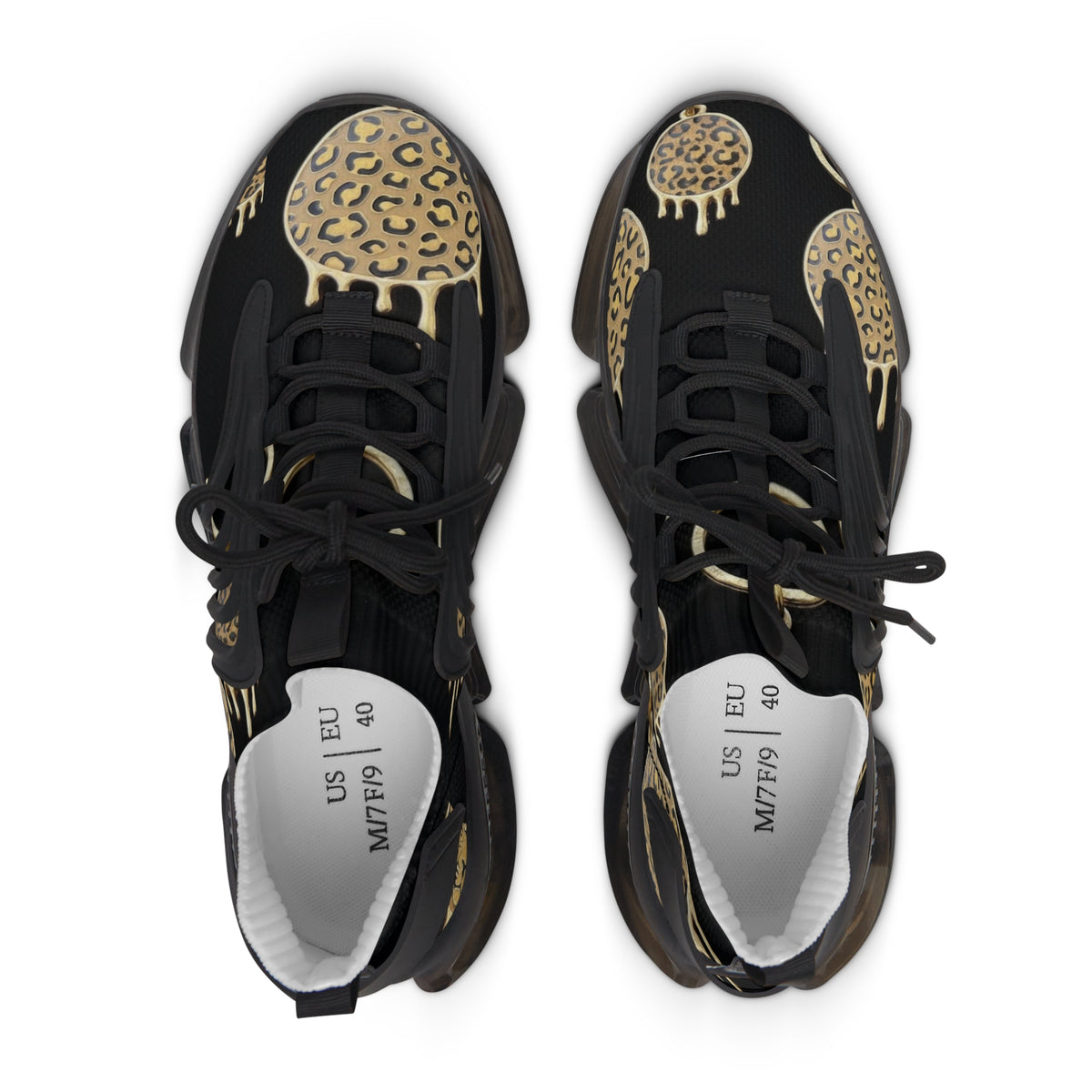 Women’s Leopard Print Mesh Sneakers