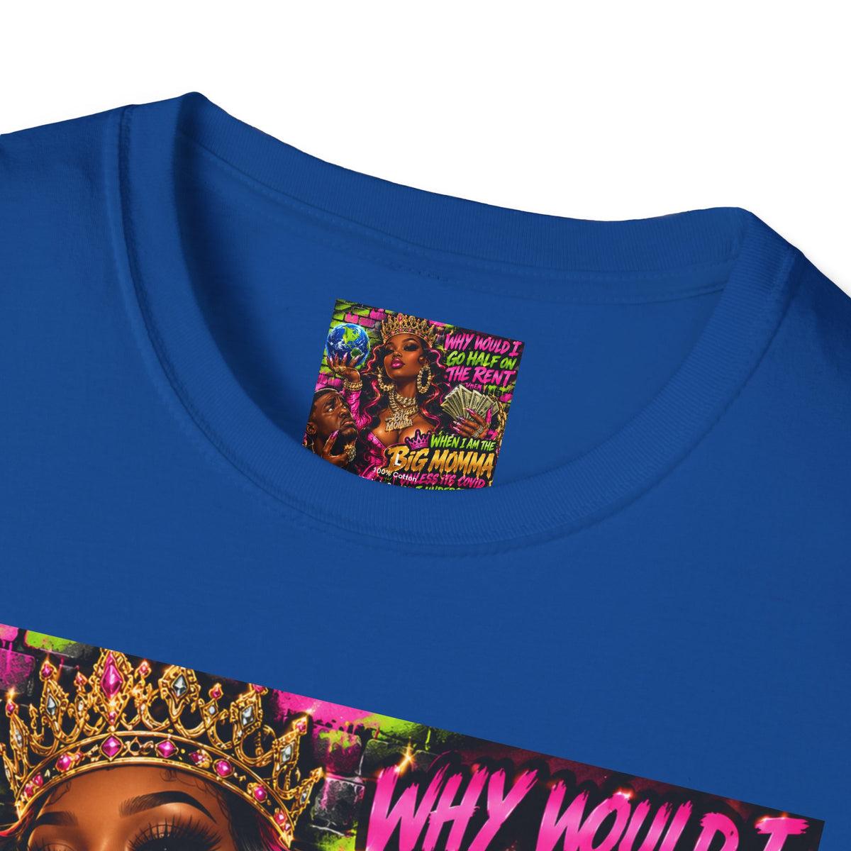 Big Momma Graphic T-Shirt – Bold Retro Hip-Hop Streetwear