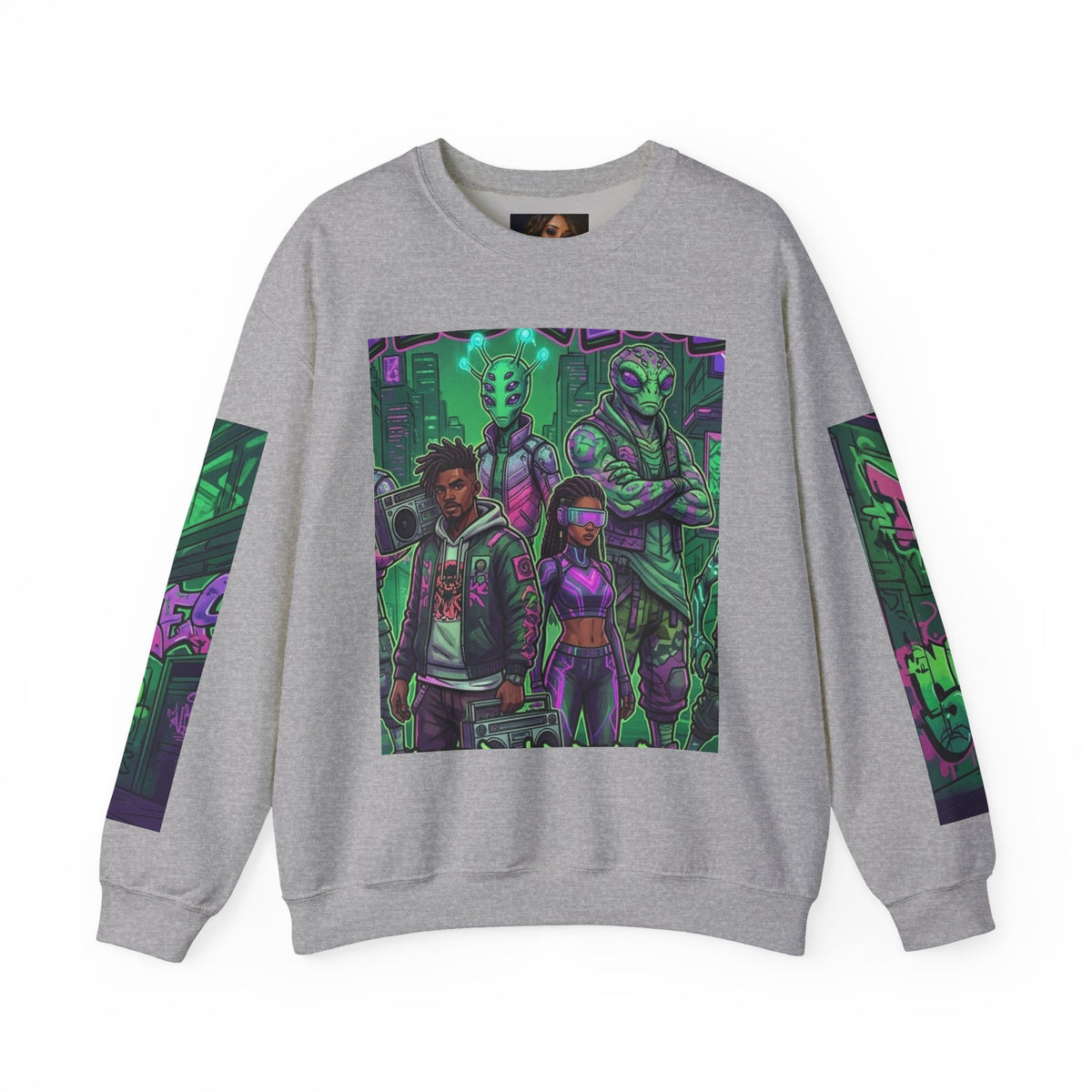 C H O O S Graphic Crewneck Sweatshirt