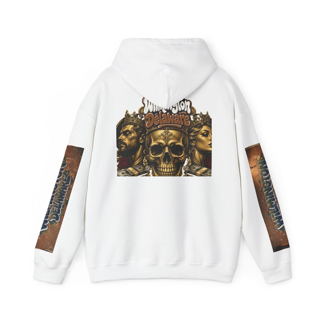 Wilmington Outlaws Western Skull Graphic Hoodie