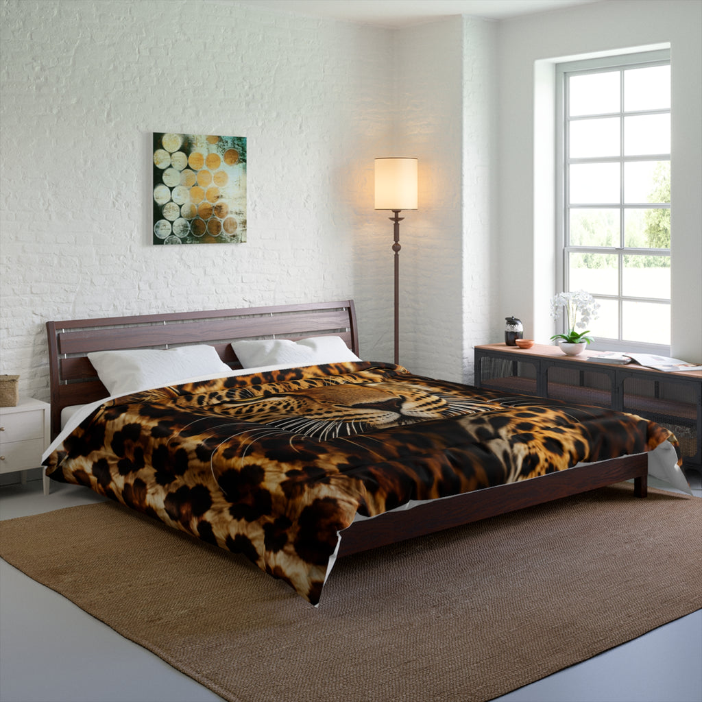 Leopard Print Comforter – Wild Luxury Animal Print Bedding