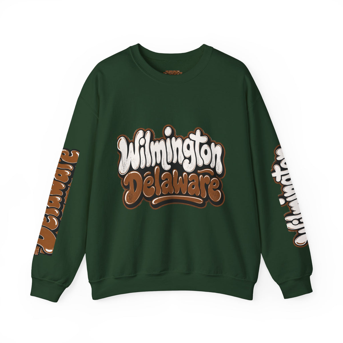 Wilmington Delaware Retro Graphic Sweatshirt