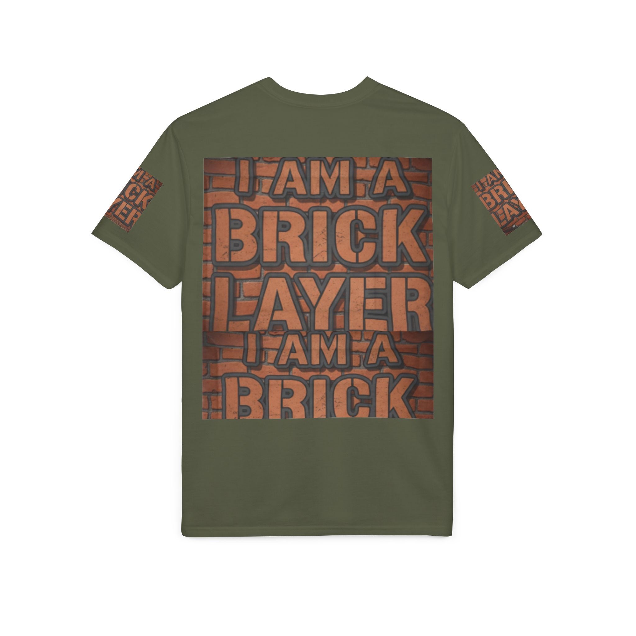 Bricklayer Graphic T-Shirt — "I Am a Bricklayer" Construction Worker Tee