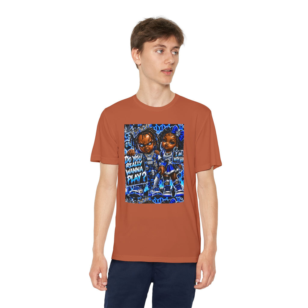 Youth Competitor Tee — 'Do You Really Wanna Play?' Graphic T-Shirt