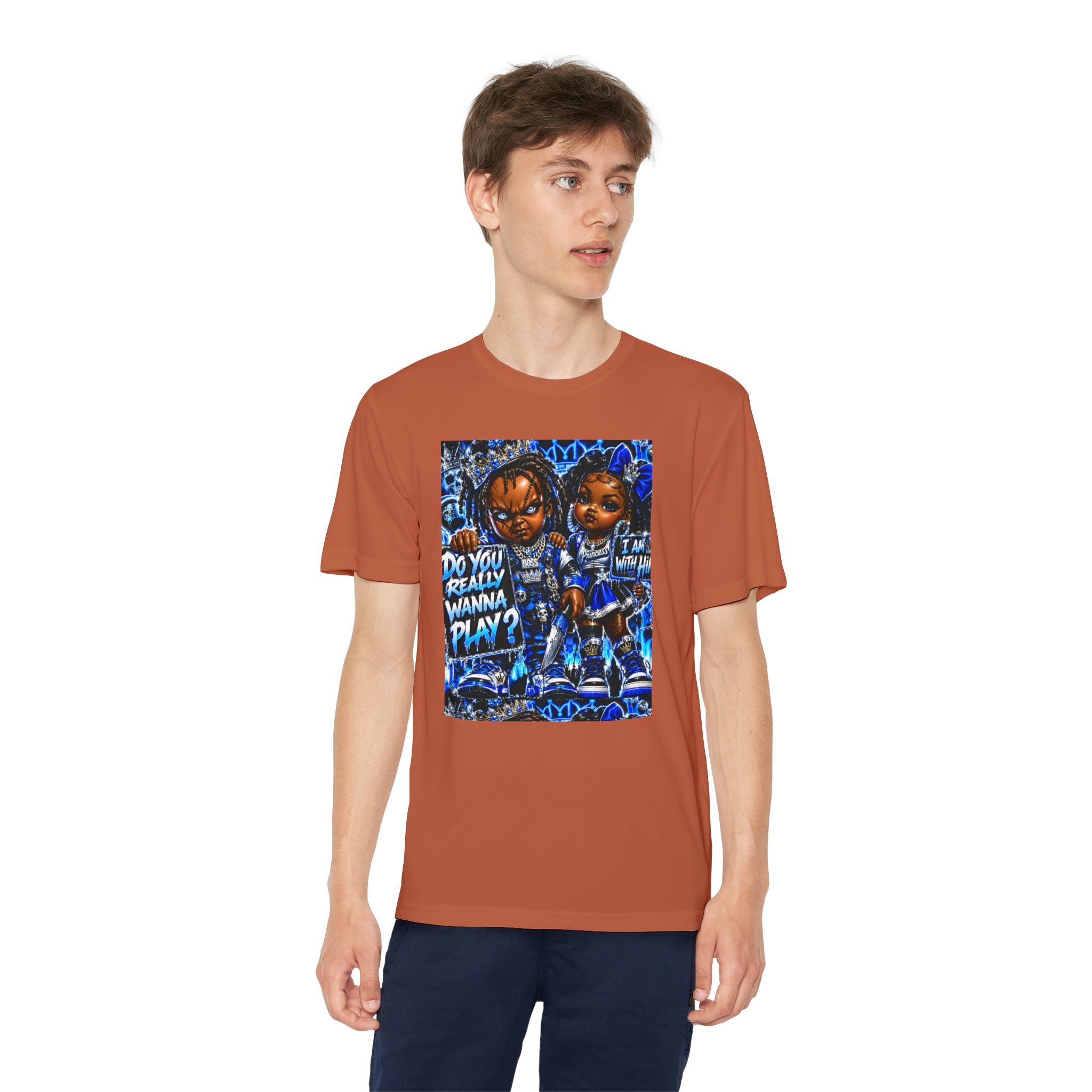 Youth Competitor Tee — 'Do You Really Wanna Play?' Graphic T-Shirt