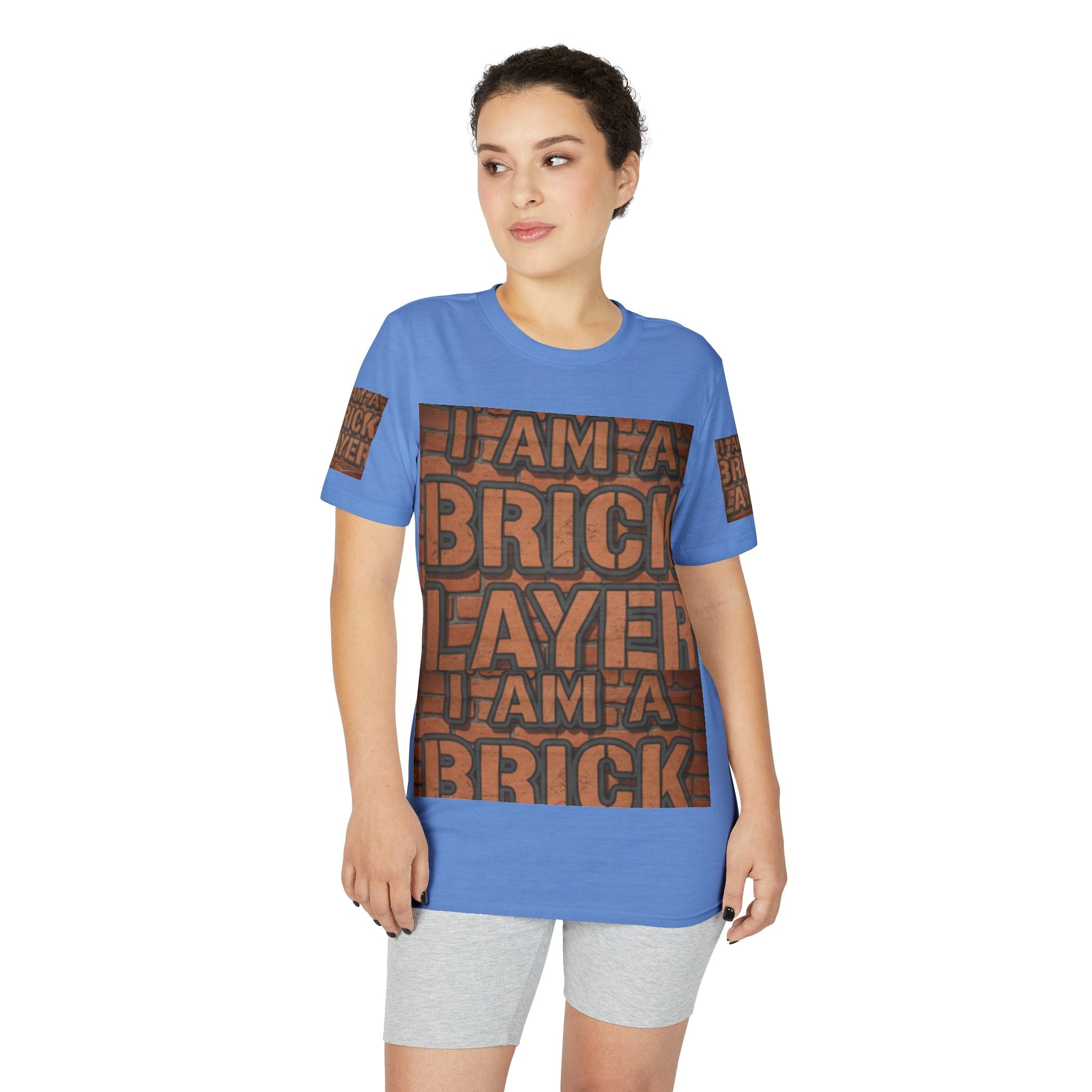 Bricklayer Graphic T-Shirt — "I Am a Bricklayer" Construction Worker Tee