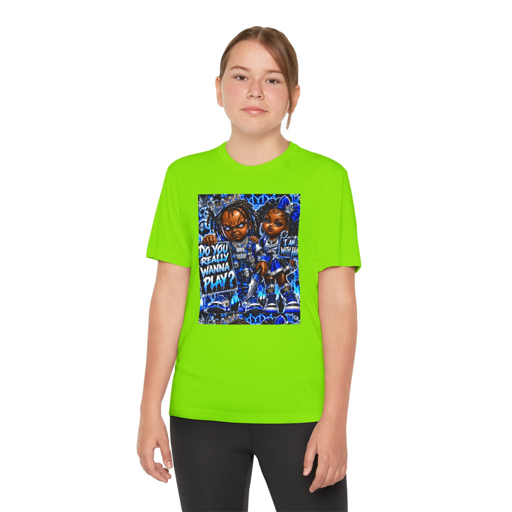 Youth Competitor Tee — 'Do You Really Wanna Play?' Graphic T-Shirt