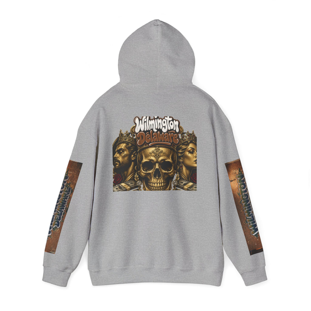 Wilmington Outlaws Western Skull Graphic Hoodie