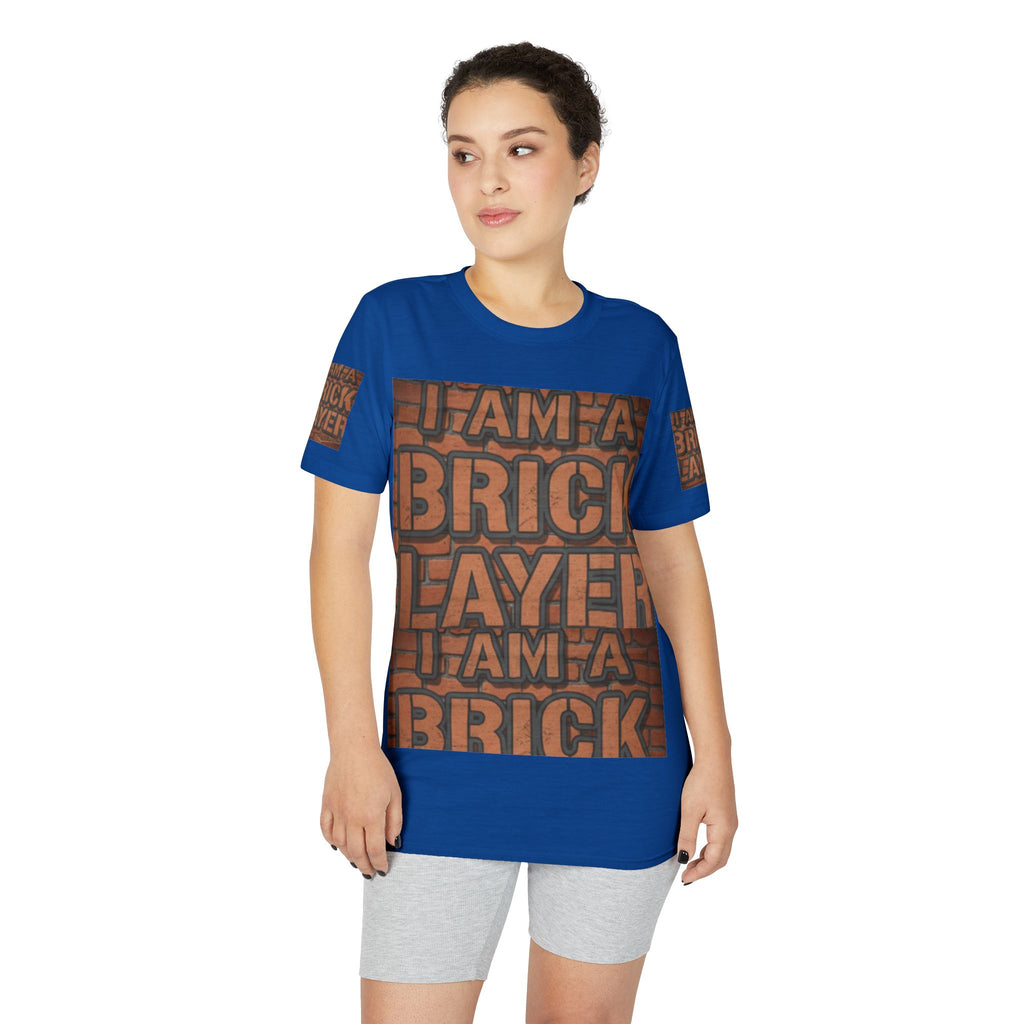 Bricklayer Graphic T-Shirt — "I Am a Bricklayer" Construction Worker Tee