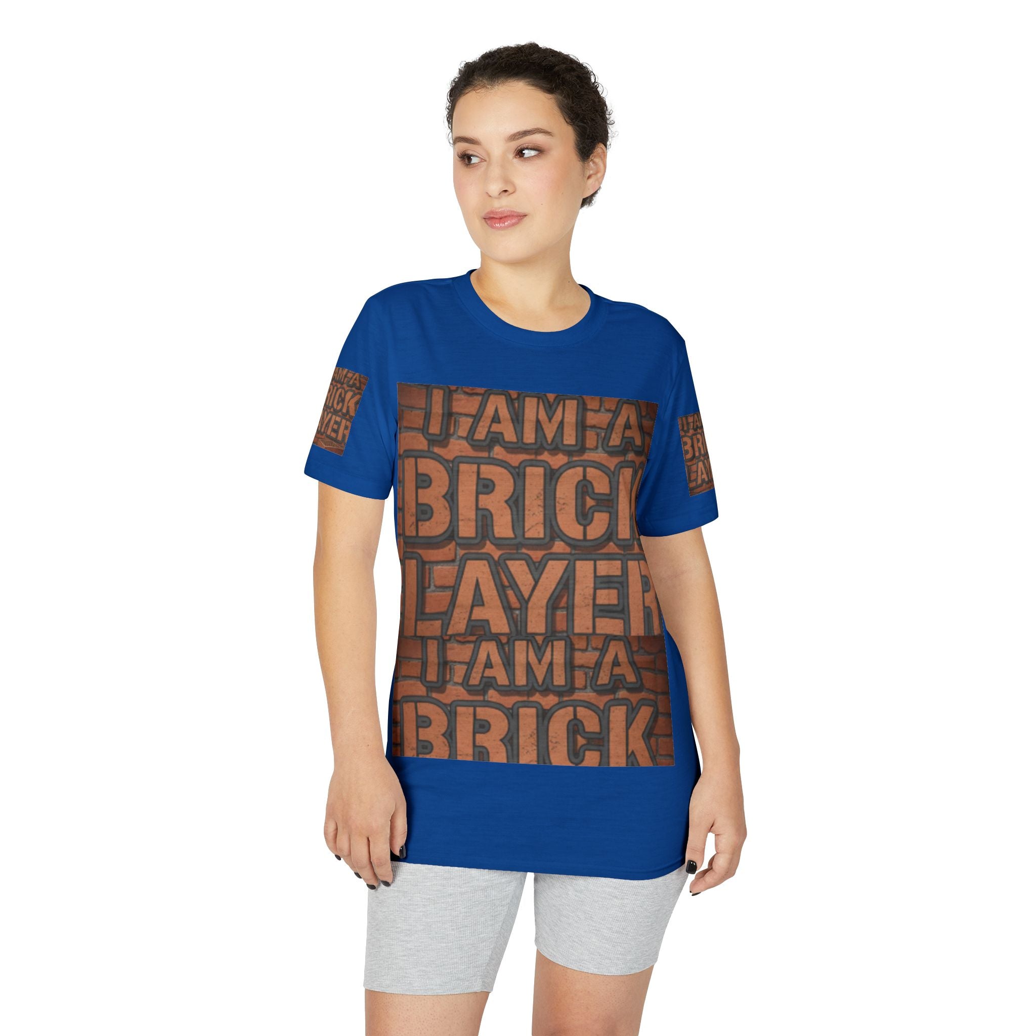 Bricklayer Graphic T-Shirt — "I Am a Bricklayer" Construction Worker Tee