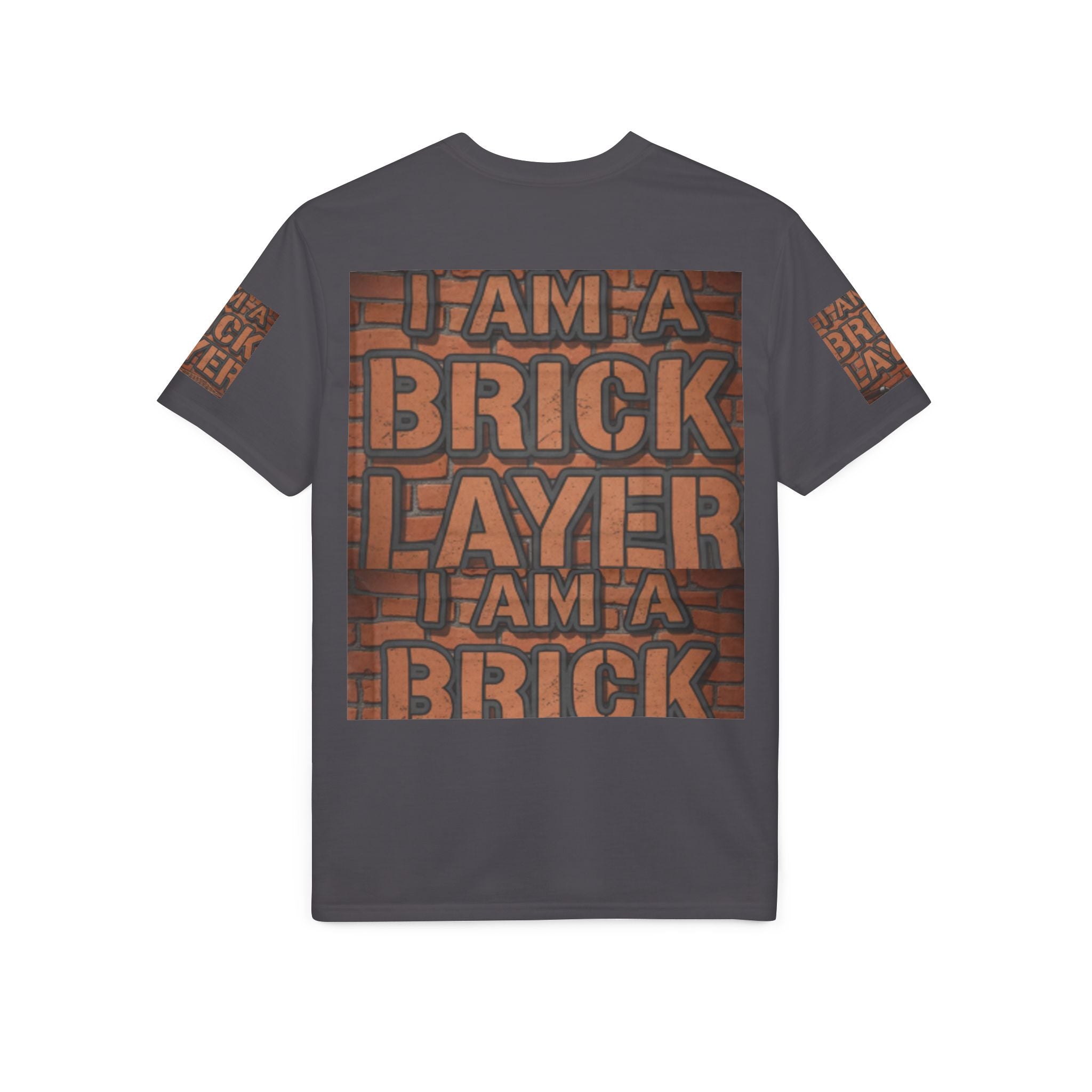 Bricklayer Graphic T-Shirt — "I Am a Bricklayer" Construction Worker Tee
