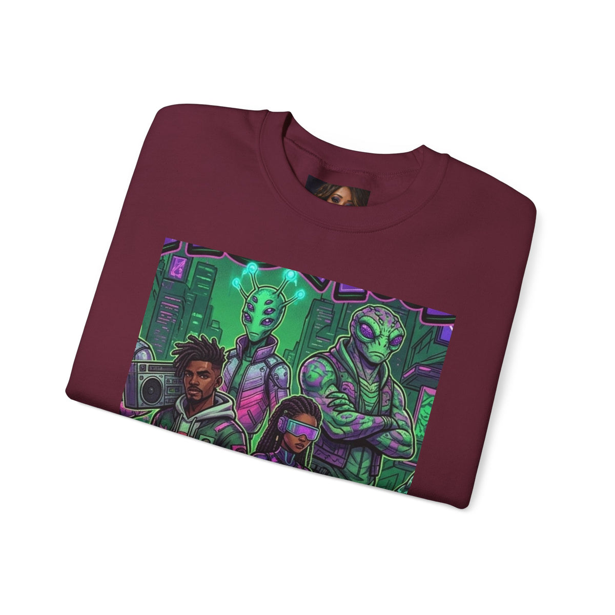 C H O O S Graphic Crewneck Sweatshirt