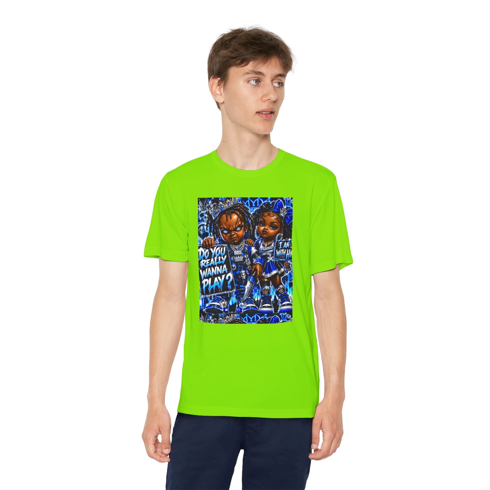 Youth Competitor Tee — 'Do You Really Wanna Play?' Graphic T-Shirt