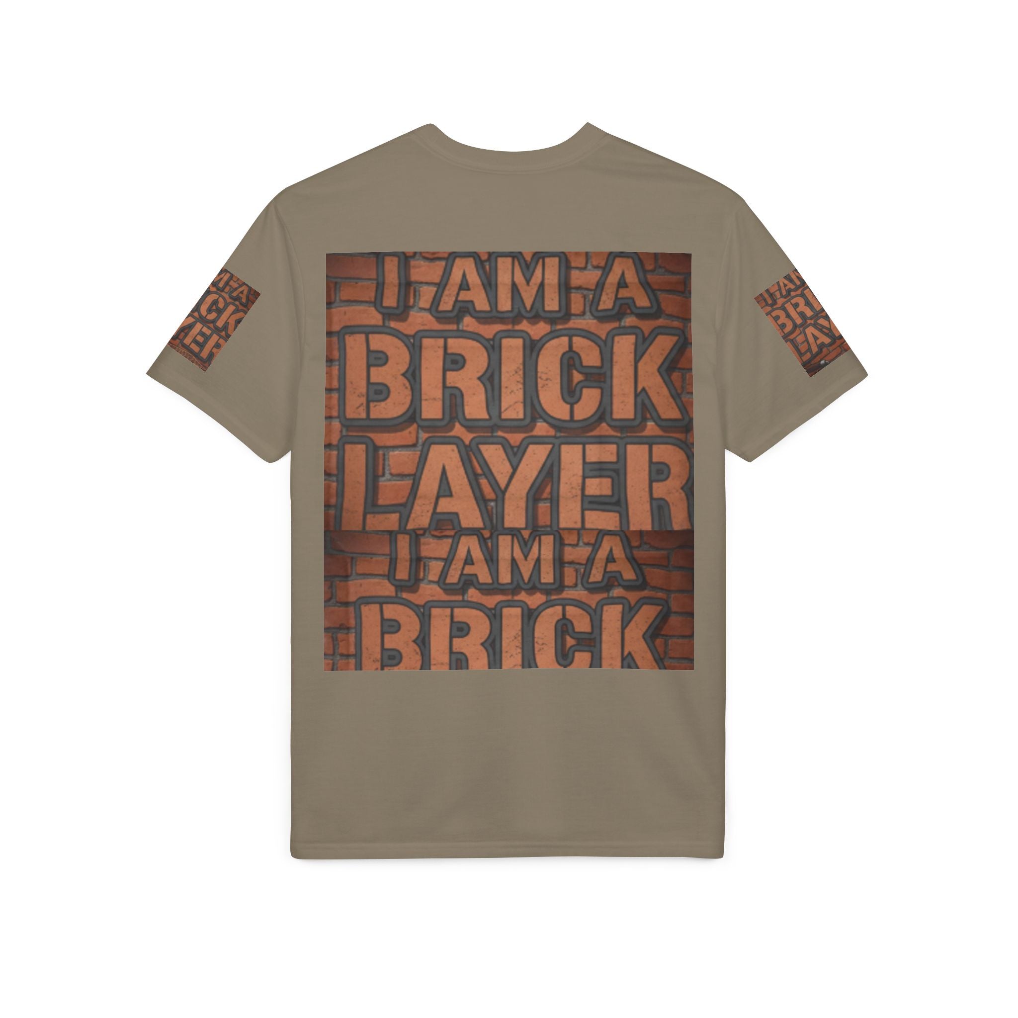 Bricklayer Graphic T-Shirt — "I Am a Bricklayer" Construction Worker Tee