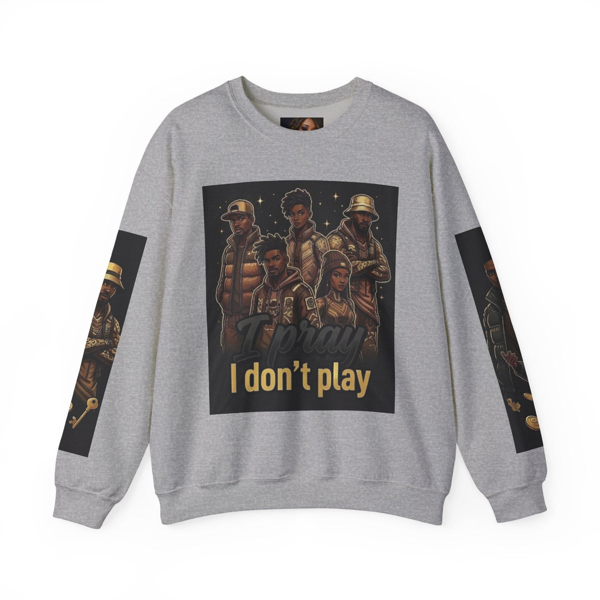 I Don’t Play Crewneck Sweatshirt – Streetwear Graphic Pullover