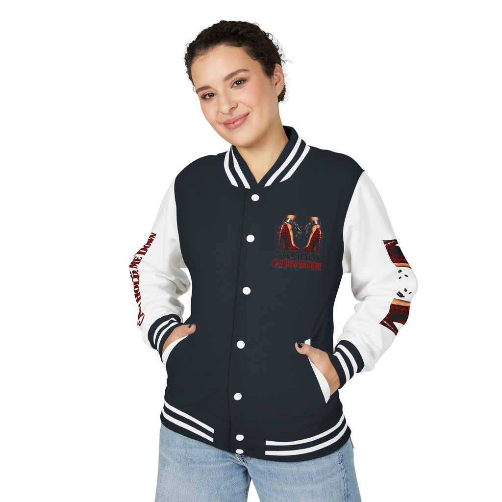 No Chains Letterman Jacket – Bold Streetwear Varsity Bomber