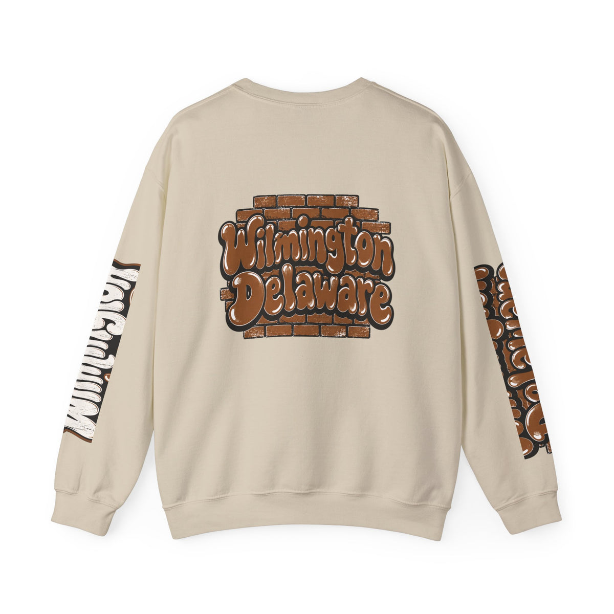 Wilmington Delaware Retro Graphic Sweatshirt