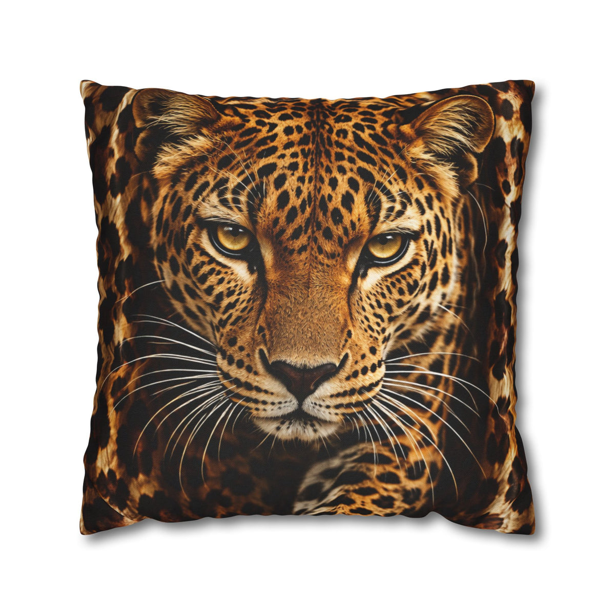Leopard Animal Print Square Pillowcase