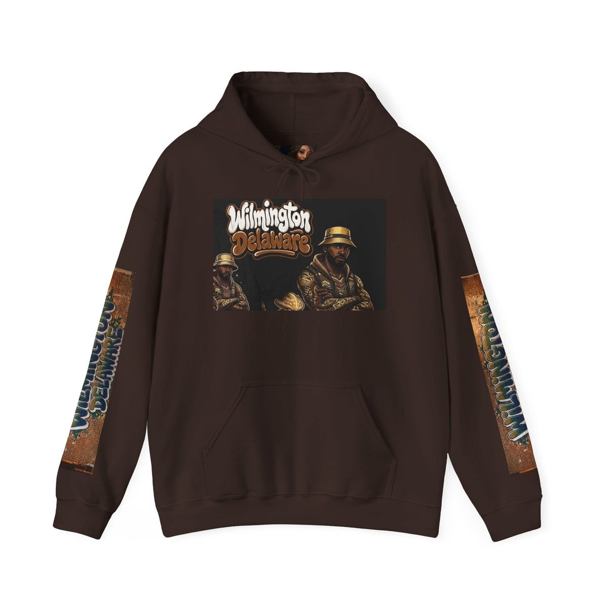 Wilmington Outlaws Western Skull Graphic Hoodie