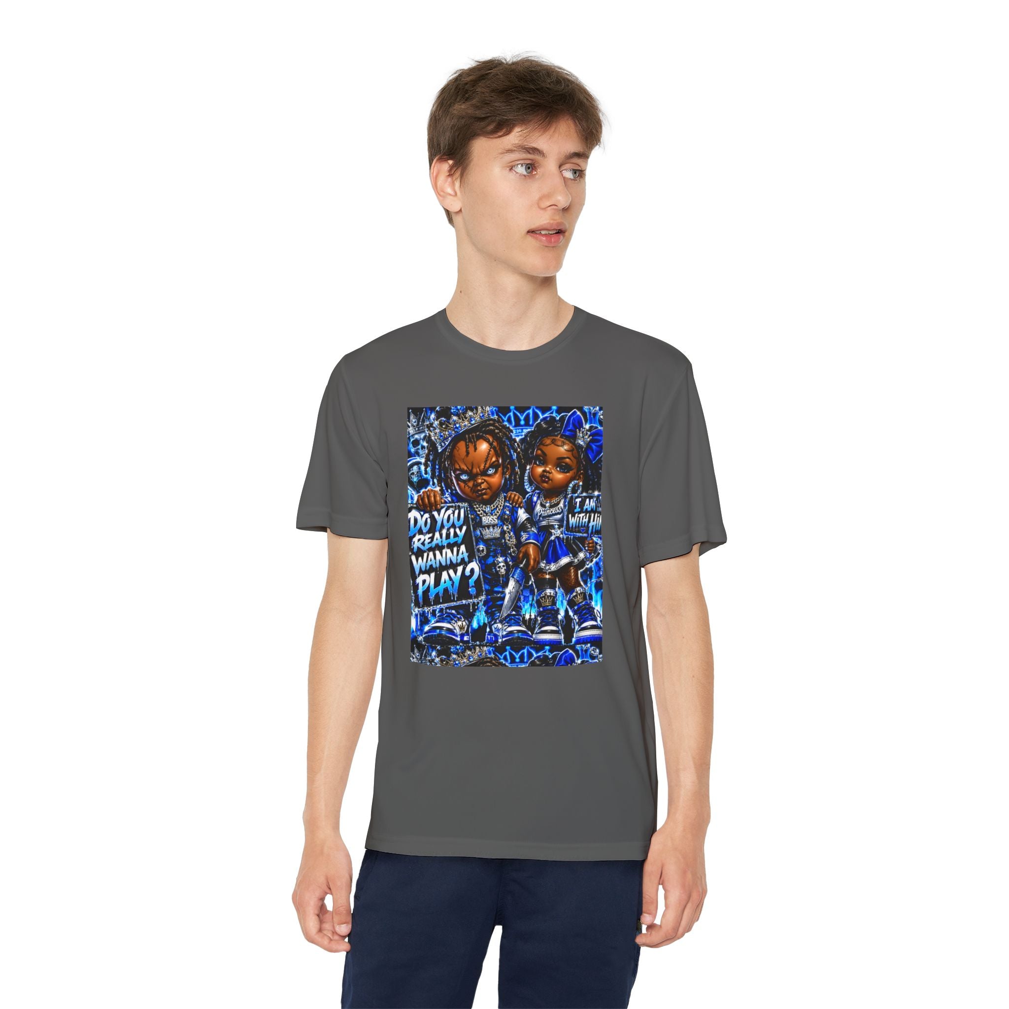Youth Competitor Tee — 'Do You Really Wanna Play?' Graphic T-Shirt