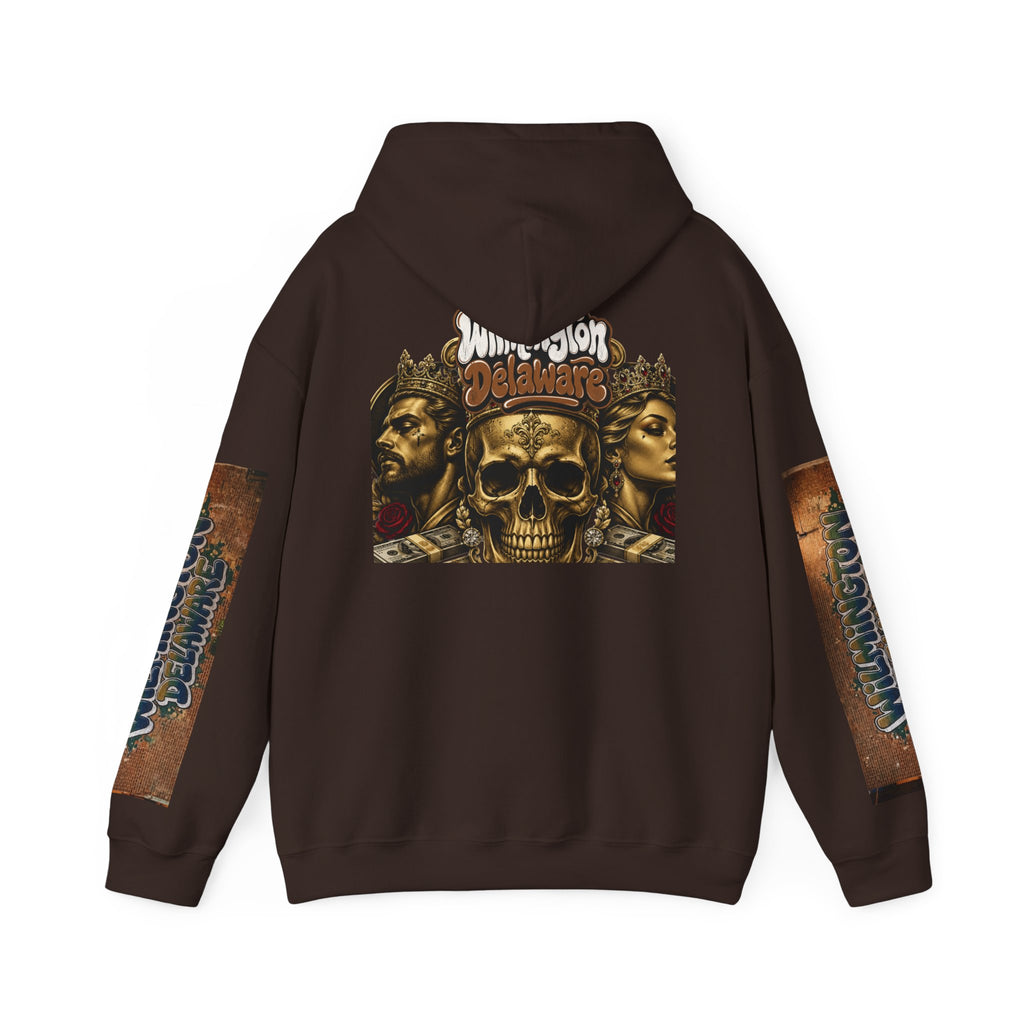 Wilmington Outlaws Western Skull Graphic Hoodie