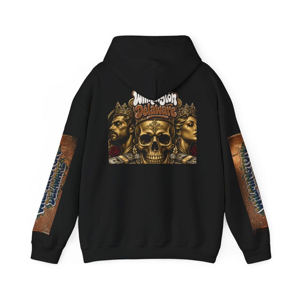 Wilmington Outlaws Western Skull Graphic Hoodie