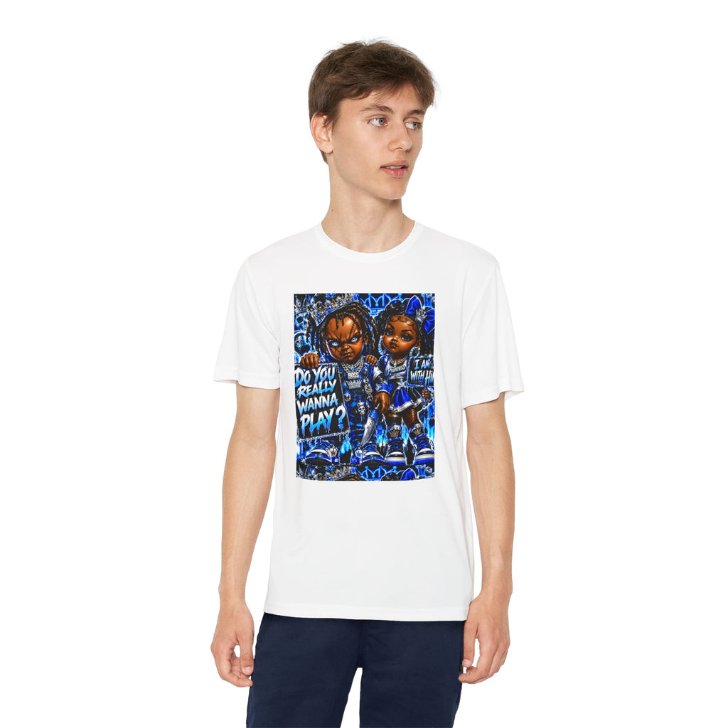 Youth Competitor Tee — 'Do You Really Wanna Play?' Graphic T-Shirt