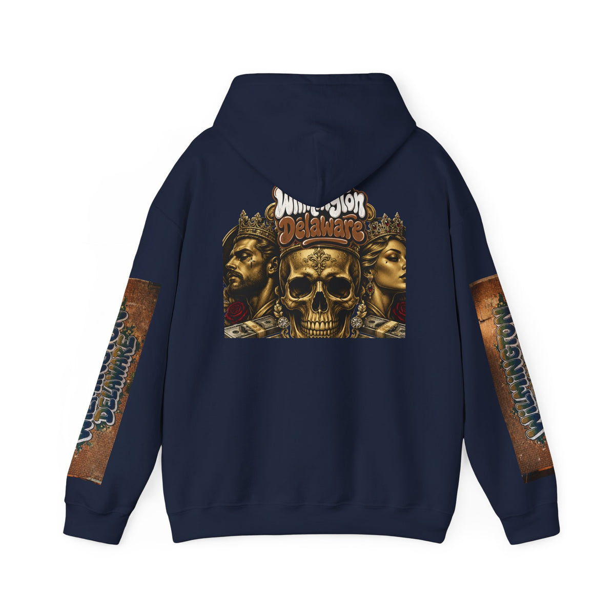 Wilmington Outlaws Western Skull Graphic Hoodie