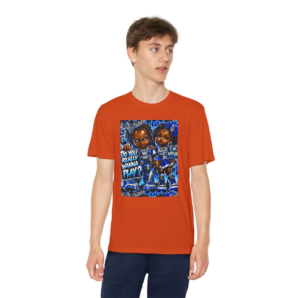 Youth Competitor Tee — 'Do You Really Wanna Play?' Graphic T-Shirt